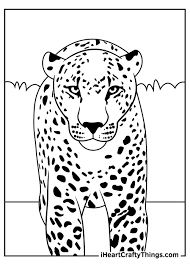 Paper, ink, cardstock, coloring sheet, line drawing, color pencils, illustration, printable coloring, colored pencils, adult coloring page, coloring page, digital coloring page, • this shop accepts etsy gift cards • this shop provides quality digital coloring pages printable adult coloring page is an. Leopards Coloring Pages Updated 2021