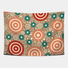The eva macrame tapestry features a beautiful modern geometric design. Aztec Warrior Pattern Burst V2 Circle Design Circle Pattern Tapestry Teepublic