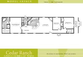 5179 white creek road marlette, mi. Cavco Homes Floor Plan Bedroom Bath Single Wide Home Plans Blueprints 67291