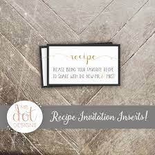 Printable Bridal Shower Recipe Request Insert Bridal Shower Etsy In 2021 Bridal Shower Recipes Cards Bridal Shower Food Etsy Bridal Shower