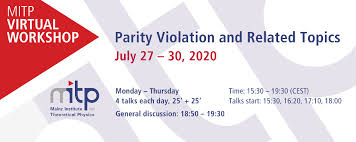 On july 30, we step back and get thankful for these relationships worldwide, as they promote and encourage peace, happiness, and unity. Parity Violation And Related Topics 27 30 July 2020 Overview Mitp Indico