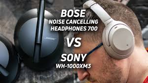 Bose quietcomfort 35 ii noise cancelling bluetooth headphones— wireless, over ear headphones with built in microphone and alexa voice control, silver. Bose Noise Cancelling Headphones 700 Vs Sony Wh 1000xm3 Soundguys