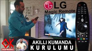 Lg Magic Remote Sihirli Kumanda Kurulum Lg Akilli Kumanda Youtube