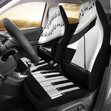 Piano Car Seat Covers Set Of 2 Car Seats Carseat Cover Car Seat Cover Sets
