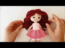 Amigurumi Cok Basit Kolay Sac Yapimi Youtube Tig Isleri Amigurumi Orgu