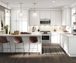 Thomasville Costello Full Maple White And Sterling In 2020 Custom Kitchen Cabinets Kitchen Cabinet Design Modern Kitchen Interiors