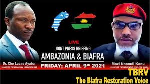 News • 4 hours ago. Tbrv News Update Ipob Leader Mazi Nnamdi Kanu And Ambazonian Leader Dr Cho L Ayaba To Address Joint World Press Briefing April 9 Ipob Arodailynews