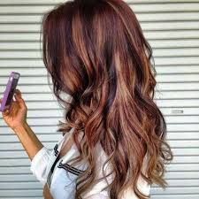 Red highlights on dark brown hair. Brown Hair With Blonde Highlights 55 Charming Ideas Hair Motive Hair Motive