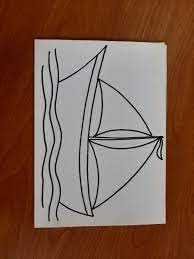 أربع نماذج لرسم قوارب شراعية