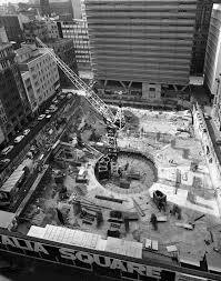 Civil Civic Crane On Australia Square Tower Construction Site May 1965 Max Dupain Photo Photo Old Photos Australia