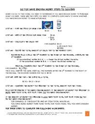 money worksheets life skills teaching resources tpt