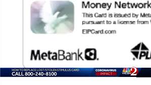 How To Replace A Lost Or Stolen Stimulus Card