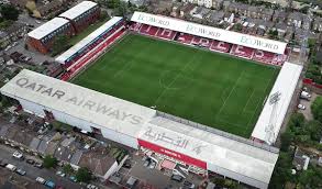 Brentford football club is a professional football club based in brentford, west london, england. The Brentford Fc Drone Thebfcdrone Twitter