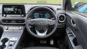 Kona's powerful lines grab your attention from any angle. Hyundai Kona Electric Interior Comfort Carbuyer