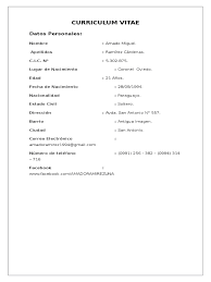 Ejemplo de curriculum vitae vigente en la reoública del paraguay. Ejemplo De Curriculum Vitae Paraguay Microsoft