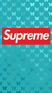 Iphone wallpapers find and download the best. Blue Supreme Wallpapers On Wallpaperdog