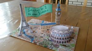 Gutschein Fur Einen Stadtetrip Gutschein Basteln Stadtetrip Gutschein Basteln Reise Reisegutschein Basteln