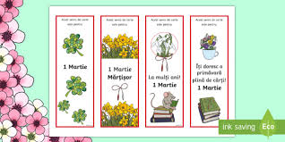 Izvorand din legende si pline de semnificatii, martisoarele au fost purtate dintotdeauna de cei. 1 Martie Semne De Carte Editabile Teacher Made