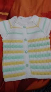 Kucuk Cocuklarimiz Icin Rengarenk Yapabilecegimiz Kolay Bir Model Yakadan Baslama Renkli Bebek Yelegi Yapimi 1 Yas Alintidi Baby Knitting Patterns Orgu Bebek