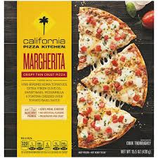 Browse california pizza kitchen menu prices and specials. California Pizza Kitchen Crispy Thin Crust Margherita Pizza