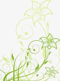 Green Flower Pattern Vector Ai Flowers Png And Vector With Transparent Background For Free Download Green Flowers Flower Patterns Blue Snowflakes