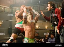 Original Film Title: THE WRESTLER. English Title: THE WRESTLER. Film  Director: DARREN ARONOFSKY. Year: 2008. Stars: MICKEY ROURKE; DARREN  ARONOFSKY. Credit: SATURN FILMS / Album Stock Photo - Alamy