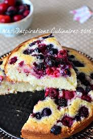 Financier Aux Fruits Rouges Geant Le Blog Cuisine De Samar Recette Recette Gateau Fruit Recette Entremet Gateaux Et Desserts