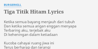 Bila tidak berhasil, coba untuk mengilangkan tanda kutip, misal: Burgerkill Tiga Titik Hitam