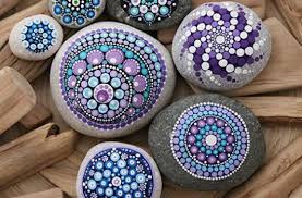 Cómo dibujar un paisaje de campo fácil y bonito a lápiz paso a paso. Como Pintar Mandalas En Piedras Mandalasweb Net