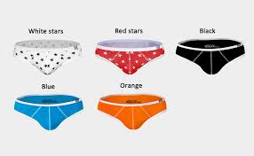 Aussiebum Mens Underwear Billy Brief Red Stars Xxl At