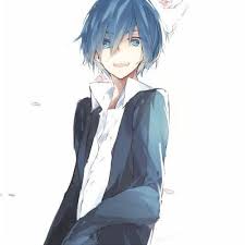 My Guard Is A Vampire Tahap Revisi Blue Hair Anime Boy Blue Anime Anime Guy Blue Hair
