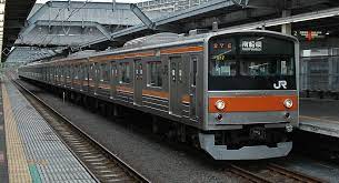 series205 commuter train on the musashino line jr east 鉄道 日本