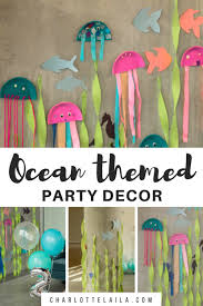 They will love looking at their treasures during the duration of the party. Ocean Themed Second Birthday Party Habitat Schoolhouse