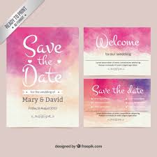 Typical details should be provided like venue, time, date and theme and no irrelevant information to be included to make the. Free Vector Watercolor Wedding Invitation