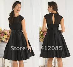 Black Tea Length Bridesmaid Dresses Google Search Vestidos Para Ninas Vestidos De Fiesta Vestidos De Dama