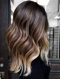 Even though women still tend to compare blonde and brunette shades, the most flattering and natural looks are born when you are feeling daring, try this dramatic style with very light blonde highlights on deep, dark brown for a striking contrast that is almost artistic. 35 Brown Hair With Blonde Highlights Looks And Ideas Southern Living