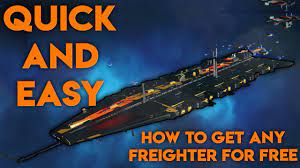 How To Get Any S Class Freighter For Free In No Man S Sky Easiest Way To Get Any Freighter Class Youtube