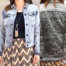 Lularoe Grey Harvey Denim Jacket Bnwt