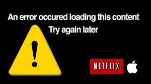 How To Avoid Netflix Error That Says Error Occurred While Loading This Contents On Apple Tv Netflix Netflix App Netflix Help