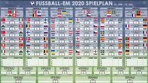 The revised dates were approved by the uefa executive committee on 17 june 2020, with the tournament now taking place from 11 june to 11 july 2021. Em 2021 Spielplan Excel 2021 Calendar In Excel Spreadsheet Format
