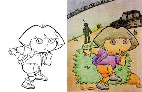 18 Coloring Books Twistedly Turned Funny By Naughty Adults Corrupt Coloring Book Dora Funny Coloring Books