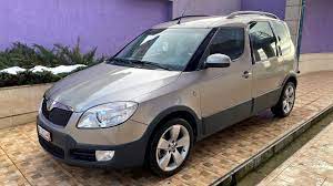 Skoda Roomster Scout 1.9TDi 105hp 2008 - YouTube