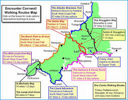 Buy cornwall map at amazon! Cornwall Walks And Walking Holidays Walking Holidays In England And Wales Uk