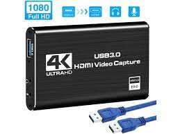 Video capture device usually use drivers and software to record audio and video. 4k Audio Video Capture Card Usb 3 0 Full Hd 1080p Newegg Com