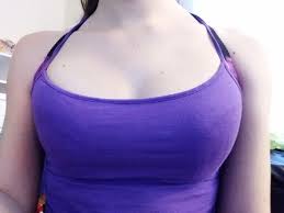 Anyone elses left breast noticeably larger than their right? :  rbigboobproblems