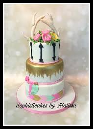 Bohemian Chic Baby Shower Cake By Sophisticakes By Cakesdecor