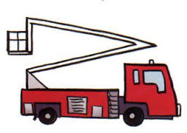 How to draw a car engine step 1. Fire Engine Drawing For Kid