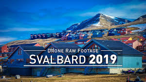 It is approximately 35 mi long and 9 mi across at its widest point. 4k Drone Raw Footage Svalbard And Jan Mayen 2019 Longyearbyen Ultrahd Stock Video Youtube