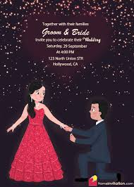 Online Marriage Invitation Card With Name Edit In 2020 Marriage Invitation Card Illustrated Wedding Invitations Indian Wedding Invitation Card Design