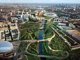 Enjoy a leafy stroll or a trip along the waterways, check out the park's magical lighting at dusk, or enjoy sports and events inside our venues. London Unveils Plans For Queen Elizabeth Olympic Park